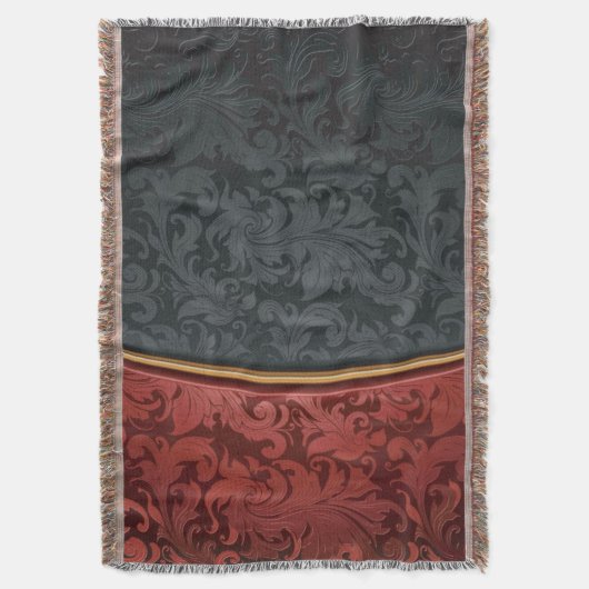  rood en zwart deken (Voorkant Verticaal)