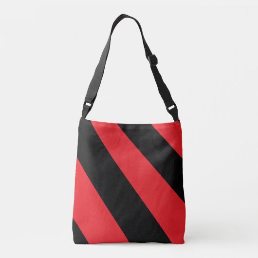 Rood en zwart draagtas van het zwarte of rode krui (Achterkant)