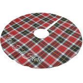 Rood- en zwart-flatpanel kerstboom rok (Gekanteld)