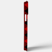 Rood en zwart gebundeld Case-Mate iPhone case (Achterkant / Rechts)