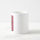 Rood en zwart gebundeld gebundeld H Monogram Koffiemok (Center)