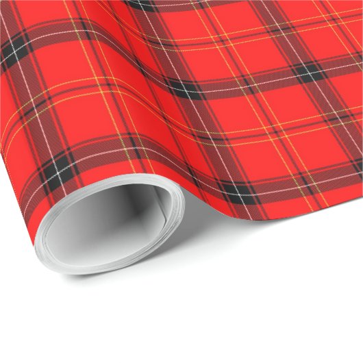 Rood en zwart geplakt omlooppapier cadeaupapier (Rol Hoek)