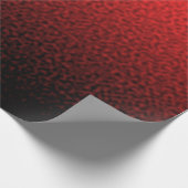 Rood en zwart, gerijpt verloop cadeaupapier (Hoek)