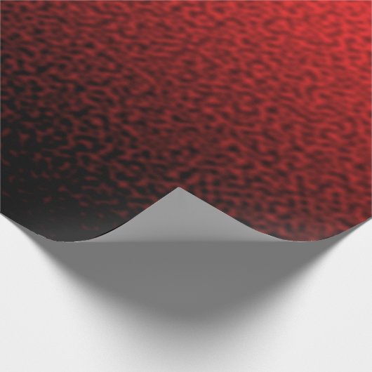 Rood en zwart, gerijpt verloop cadeaupapier (Hoek)