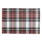 Rood en zwart geruit kussensloop (Achterkant)