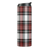 Rood en zwart geruit thermosbeker (Gedraaid links)
