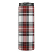 Rood en zwart geruit thermosbeker (Achterkant)