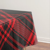 Rood en zwart geruite tafelkleed (Voorbeeld)