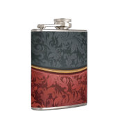  rood en zwart heupfles (Rechts)