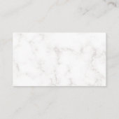 Rood en zwart Hot Shot Trucking Visitekaartje (Achterkant)