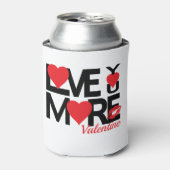 Rood en zwart houden meer van je blikjeskoeler (Blikje Voorkant)