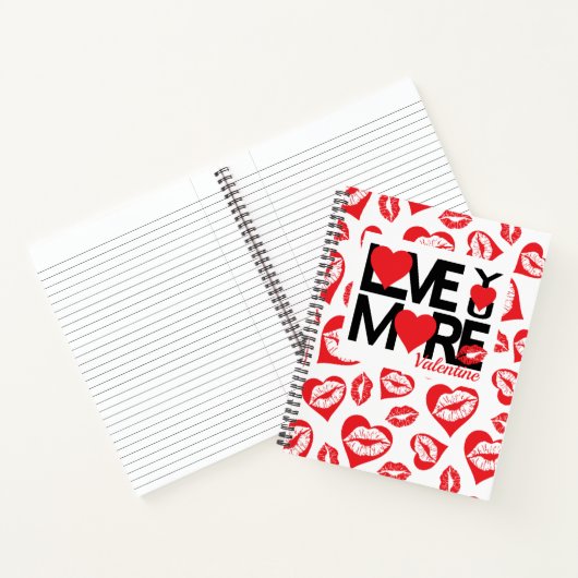 Rood en zwart houden meer van je notitieboek (Binnen)