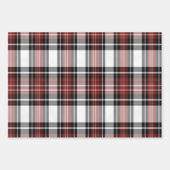 Rood en zwart inpakpapier vel (Voorkant)