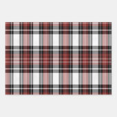 Rood en zwart inpakpapier vel (Voorkant 3)