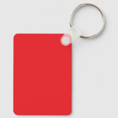 Rood en Zwart Kanji Liefdessymbool Sleutelhanger (Achterkant)