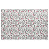 Rood en zwart, kantelen, patchwork, bijtend, moder stof (Yard (91,4 cm))