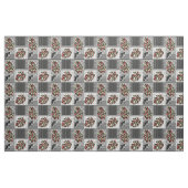 Rood en zwart, kantelen, patchwork, bijtend, moder stof (Yard (91,4 cm))