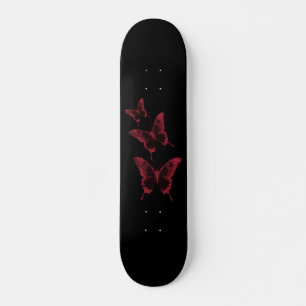 Rood en zwart karton persoonlijk skateboard