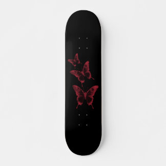 Rood en zwart karton persoonlijk skateboard