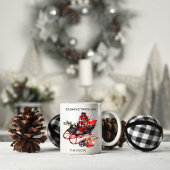  Rood en Zwart kerstkledij en pakket Koffiemok