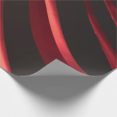 Rood en zwart logo cadeaupapier (Hoek)