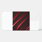 Rood en zwart logo Case-Mate iPhone case (Achterkant (horizontaal))