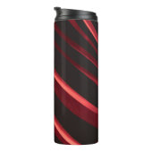 Rood en zwart logo thermosbeker (Geroteerd rechts)