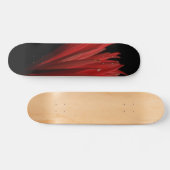 Rood en zwart ontwerp skateboard (Horizontaal)