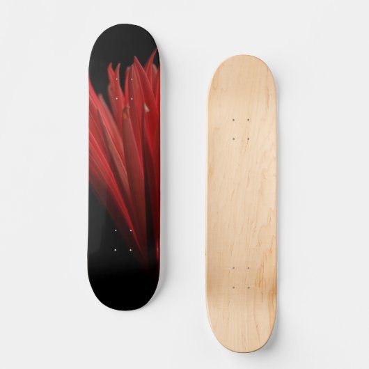 Rood en zwart ontwerp skateboard (Voorkant)