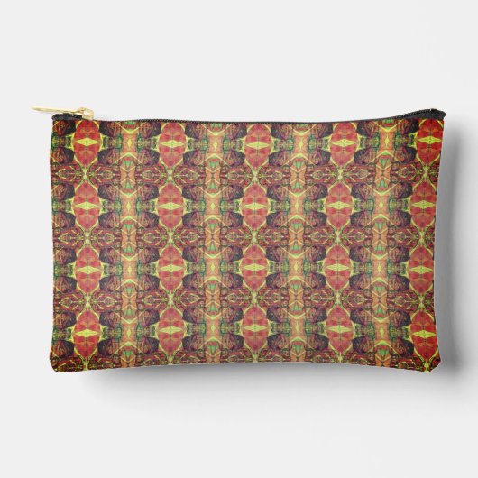 Rood en zwart patroon etui (Voorkant)