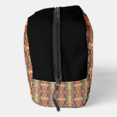 Rood en zwart patroon toilettasje (Rechts)