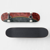 rood en zwart persoonlijk skateboard (Horizontaal)