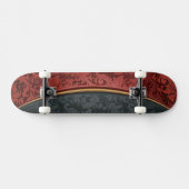 rood en zwart persoonlijk skateboard (Horizontaal)