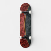 rood en zwart persoonlijk skateboard (Voorkant)