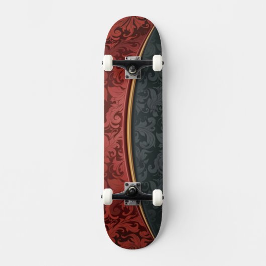 rood en zwart persoonlijk skateboard (Voorkant)