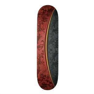  rood en zwart persoonlijk skateboard