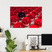 Rood en zwart poster (Thuiskantoor)