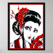 Rood en zwart poster (Voorkant)