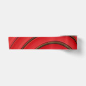 Rood en zwart satijnen lint (Voorkant)