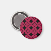 Rood en zwart shippo magneet (Voorkant / Achterkant)