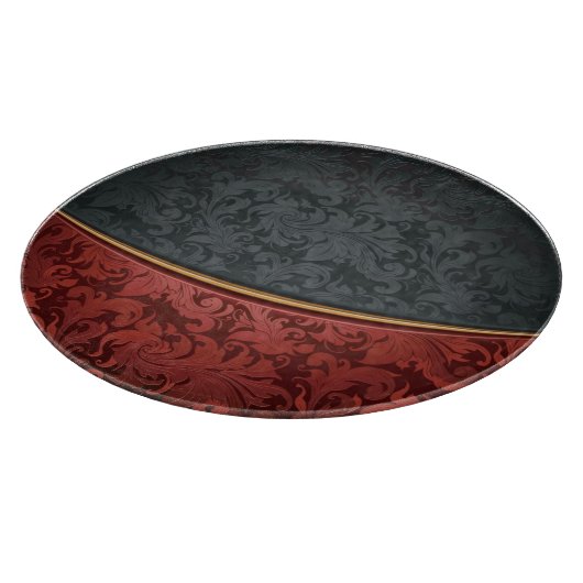  rood en zwart snijplank (Hoek)