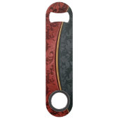  rood en zwart speed flessenopener (Voorkant)