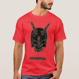 Rood en zwart t-shirt