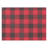 Rood en zwart tafelkleed (Voorkant (Horizontaal))