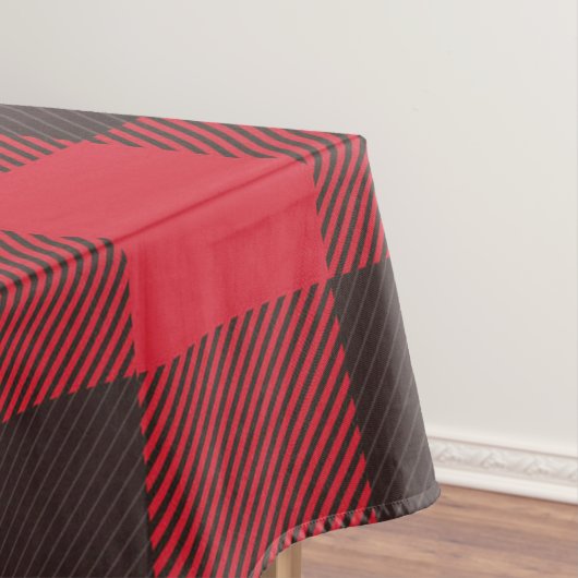 Rood en zwart tafelkleed (Voorbeeld)