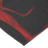 rood en zwart tafelkleed (Gekanteld)