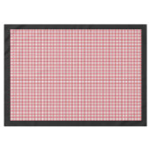 Rood en zwart tafelkleed Classic Buffalo Style (Voorkant (Horizontaal))