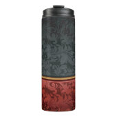  rood en zwart thermosbeker (Voorkant)