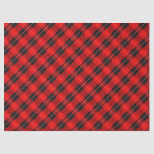 Rood en zwart tissuepapier (Voorkant)