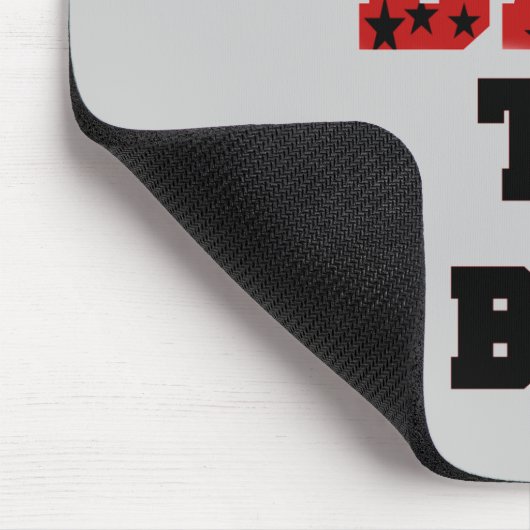 Rood en Zwart Trots Papa om Tshirts en Geschenken  Muismat (Hoek)